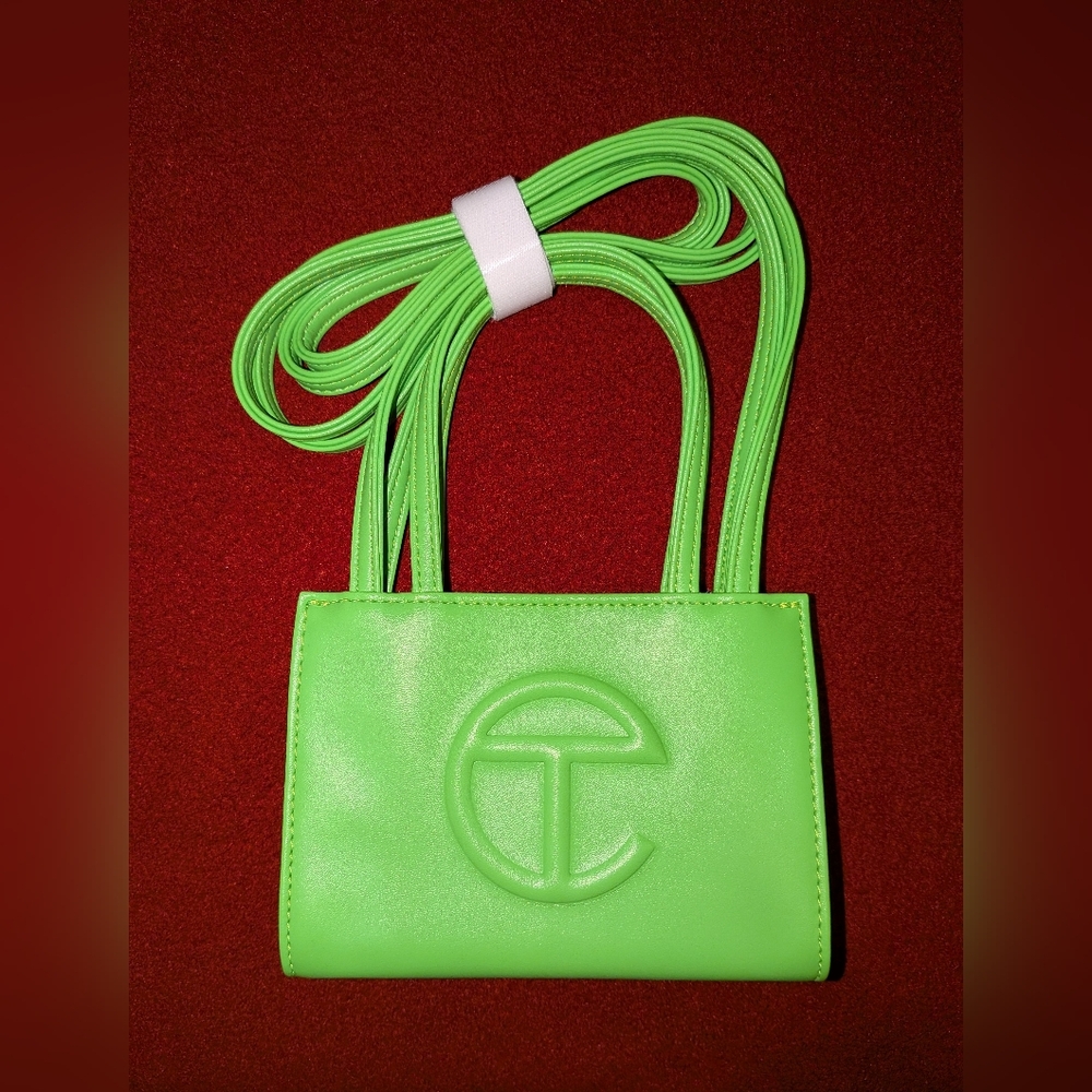 Telfar Small Highlighter Green Shopping Bag BNWT
